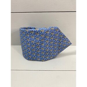 Vineyard Vines New York Life Building Silk Tie Mens Blue Architecture Novelty